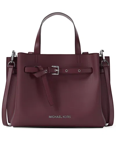 MICHAEL KORS MICHAEL MICHAEL KORS EMILIA SATCHEL SMALL BAG