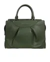 Michael Kors Michael  Enzo Medium Satchel Bag In Black