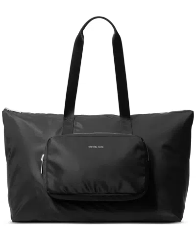 Michael Kors Michael  Extra Large Tanner Reversible Packable Tote In Black