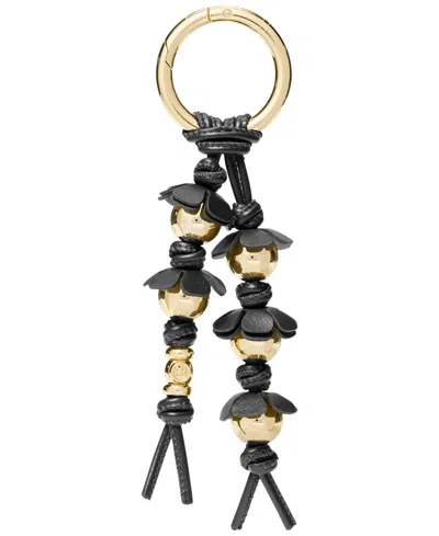 Michael Kors Michael  Flower Beaded Charm In Gold