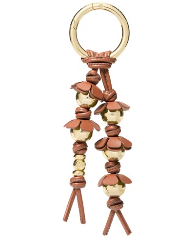 Michael Kors Michael  Flower Beaded Charm In Gold