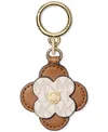 Michael Kors Michael  Flower Key Charm In Vanilla,acorn