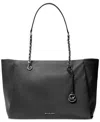 Michael Kors Michael  Georgia Extra-large Top Zip Tote In Black