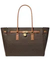 Michael Kors Michael  Hamilton Extra Large Tote In Brown