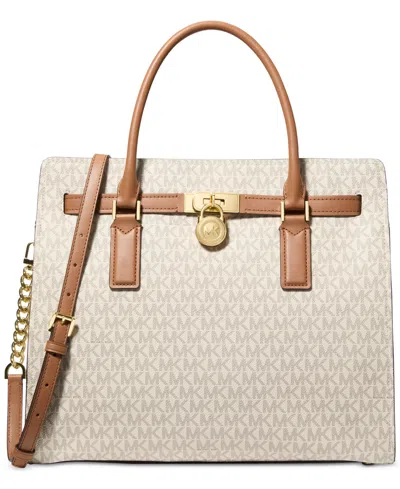 MICHAEL KORS HAMILTON MODERNE LARGE SATCHEL