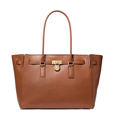 Michael Kors Michael  Hamilton Moderne Large Tote Bag In Brown