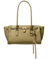 Michael Kors Hamilton Moderne Small East/west Shoulder Tote In Green