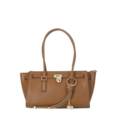 Michael Kors Michael  Hamilton Shoulder Bag In Brown