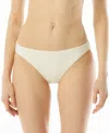Michael Kors Michael  Hipster Bikini Bottoms In White