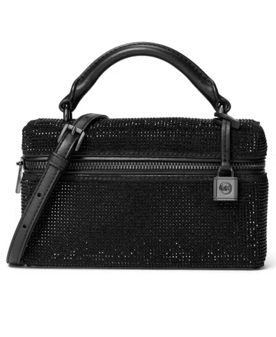 Michael Kors Michael  Jana Top Handle Crossbody Bag In Black