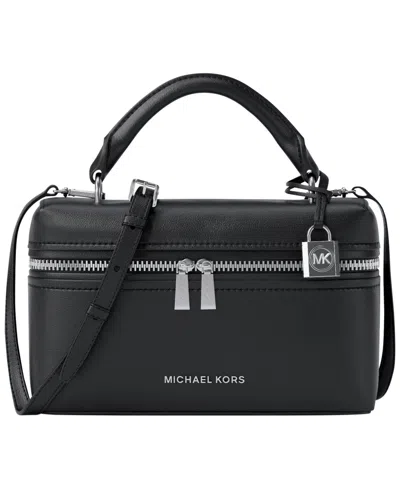 Michael Kors Michael  Jana Top Handle Small Crossbody Handbag In Black