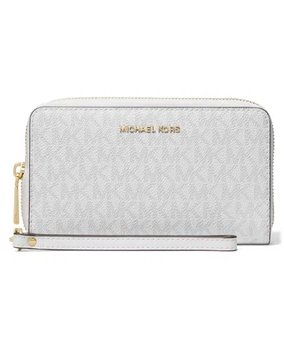 Michael Kors Michael  Jet Set Large Flat Multi-function Wristlet