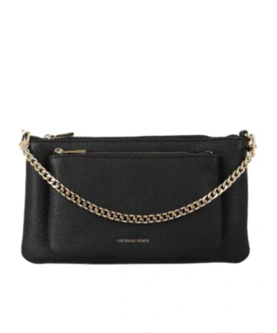 Michael Kors Michael  Jet Set Medium Shoulder Bag In Black