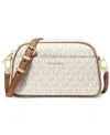 Michael Kors Michael  Jet Set Small Camera Crossbody In White