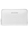 Michael Kors Michael  Jet Set Small Leather Zip Around Card Case
