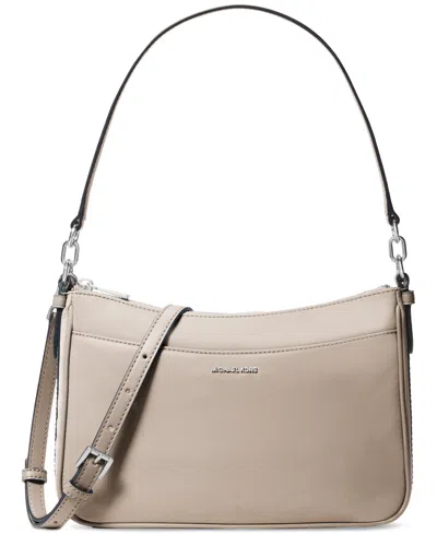Michael Kors Michael  Jet Set Small Top Zip Nylon Pouchette Crossbody