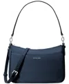 Michael Kors Michael  Jet Set Small Top Zip Pochette Crossbody In Navy