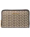 Michael Kors Michael  Jet Set Small Zip Around Card Case