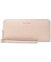 Michael Kors Michael  Jet Set Travel Continental Wallet In Brown