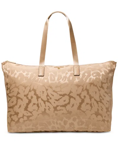 Michael Kors Michael  Jet Set Travel Large Packable Tote In Camel