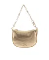 Michael Kors Small Kendall Chain-link Shoulder Bag In Nude