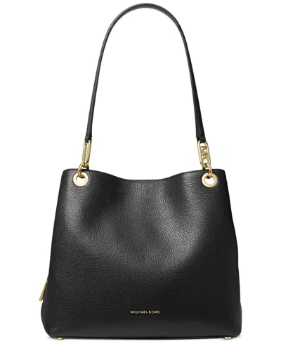 MICHAEL KORS MICHAEL MICHAEL KORS KENSINGTON LARGE LEATHER TOTE BAG