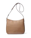 Michael Kors Michael  Kensington Small Leather Crossbody In Driftwood