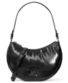 Michael Kors Michael  Kyla Small Convertible Pouchette Bag In Black