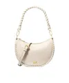 Michael Kors Kyla Small Leather Convertible Pochette In White