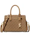 Michael Kors Michael  Laila Small Crossbody Bag In Brown