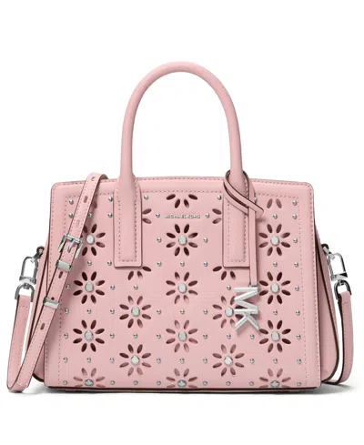 Michael Kors Michael  Laila Small Satchel Bag In Pink