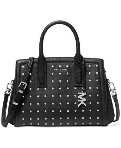 Michael Kors Michael  Laila Small Satchel In Black
