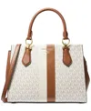 MICHAEL KORS MICHAEL MICHAEL KORS LOGO MARILYN MEDIUM SATCHEL