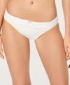 Michael Kors Michael  Logo-ring Bikini Bottoms, Created For Macy's In White