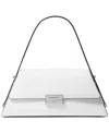 Michael Kors Ludlow Medium Convertible Shoulder Bag In Optic White