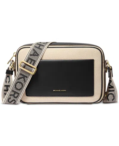 Michael Kors Michael  Maeve Small East West Pocket Crossbody In Black