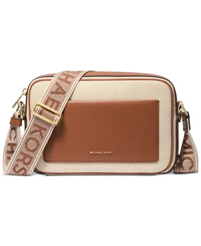 Michael Kors Michael  Maeve Small East West Pocket Crossbody In Luggage