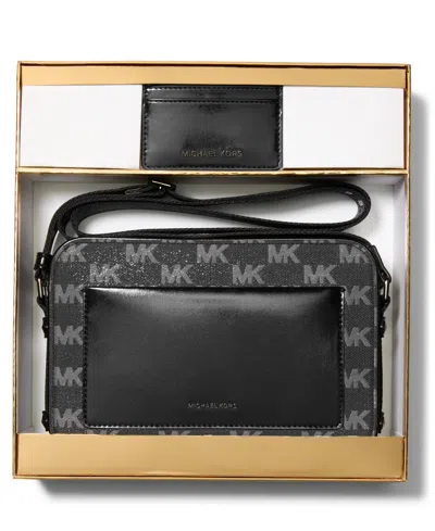 Michael Kors Michael  Maeve Small East West Pocket Handbag In Black