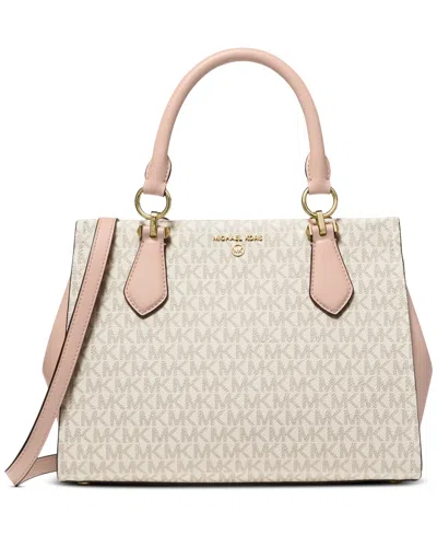 Michael Kors Michael  Marilyn Logo Medium Satchel