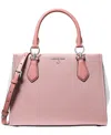 Michael Kors Michael  Marilyn Medium Leather Satchel In Smokey Rose Multi