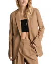Michael Kors Michael  Mensy Blazer In Cafe