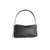 Michael Kors Michael  Moore Black Leather Bag In Black