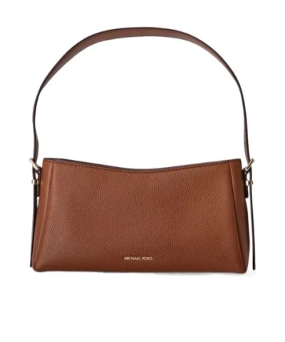 Michael Kors Michael  Moore Shoulder Bag In Brown