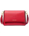 Michael Kors Michael  Nessa Small Leather Messenger