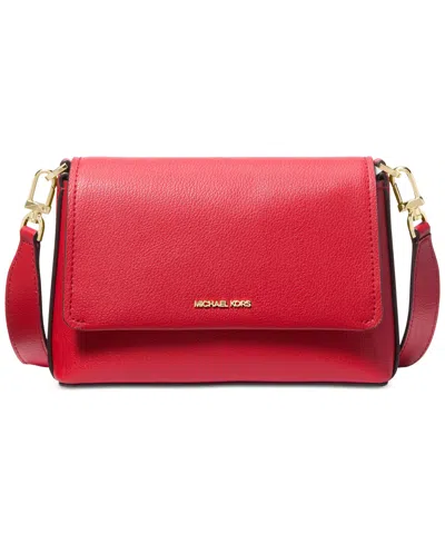 Michael Kors Michael  Nessa Small Leather Messenger