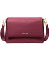 Michael Kors Michael  Nessa Small Leather Messenger