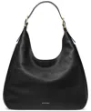 Michael Kors Michael  Nolita Extra-large Leather Hobo Shoulder Bag In Black