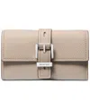 Michael Kors Michael  Nolita Medium Flap Trifold Leather Wallet