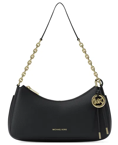 Michael Kors Michael  Nolita Small Chain Pouchette Bag In Black