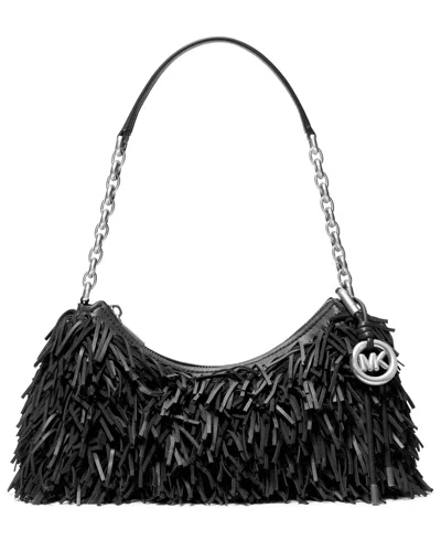 Michael Kors Michael  Nolita Small Chain Pouchette Bag In Black